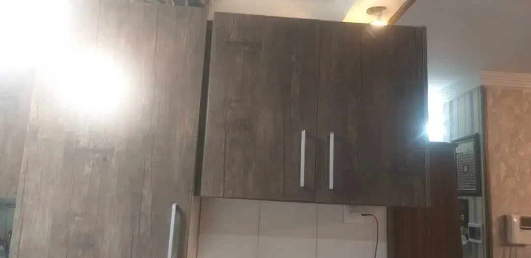 کابینت، گاز رومیزی، هود، میز تلویزیون|آب‌چکان و نظم‌دهنده ظروف|تهران, حکیمیه|دیوار