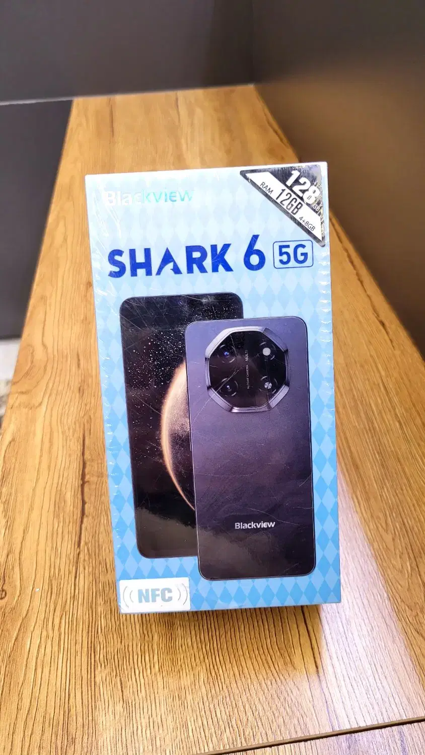 ارزانترین جدیدترین گوشی 5G آکبند بلک ویو رم12 nfc|موبایل|مشهد, الهیه|دیوار