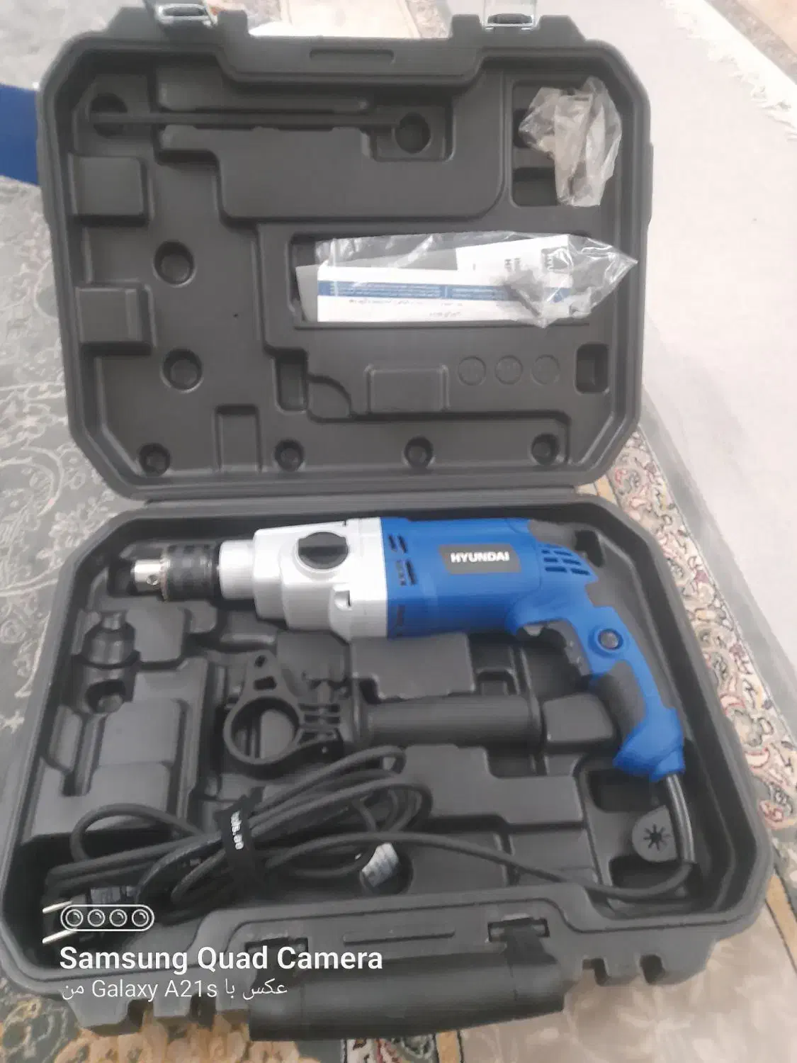 دریل گیربکسی ۲سرعته دیمر دار|ابزارآلات|خرم‌آباد, |دیوار