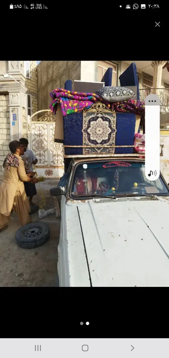 حمل بار با وانت بار کدخدایی.واساس کشی منزل|خدمات حمل و نقل|چابهار, |دیوار