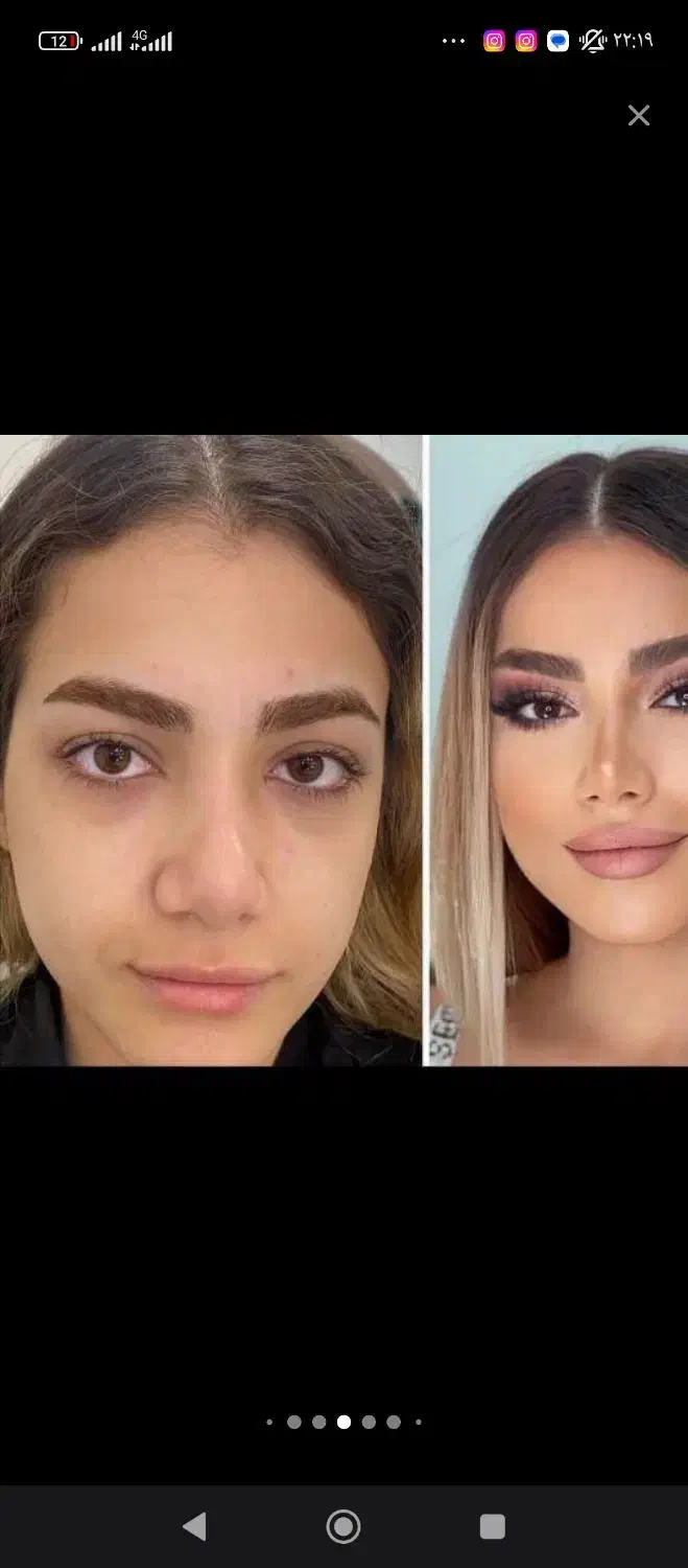 مدل برای میکاپ شنیون|خدمات آرایشگری و زیبایی|تربت جام, والفجر|دیوار