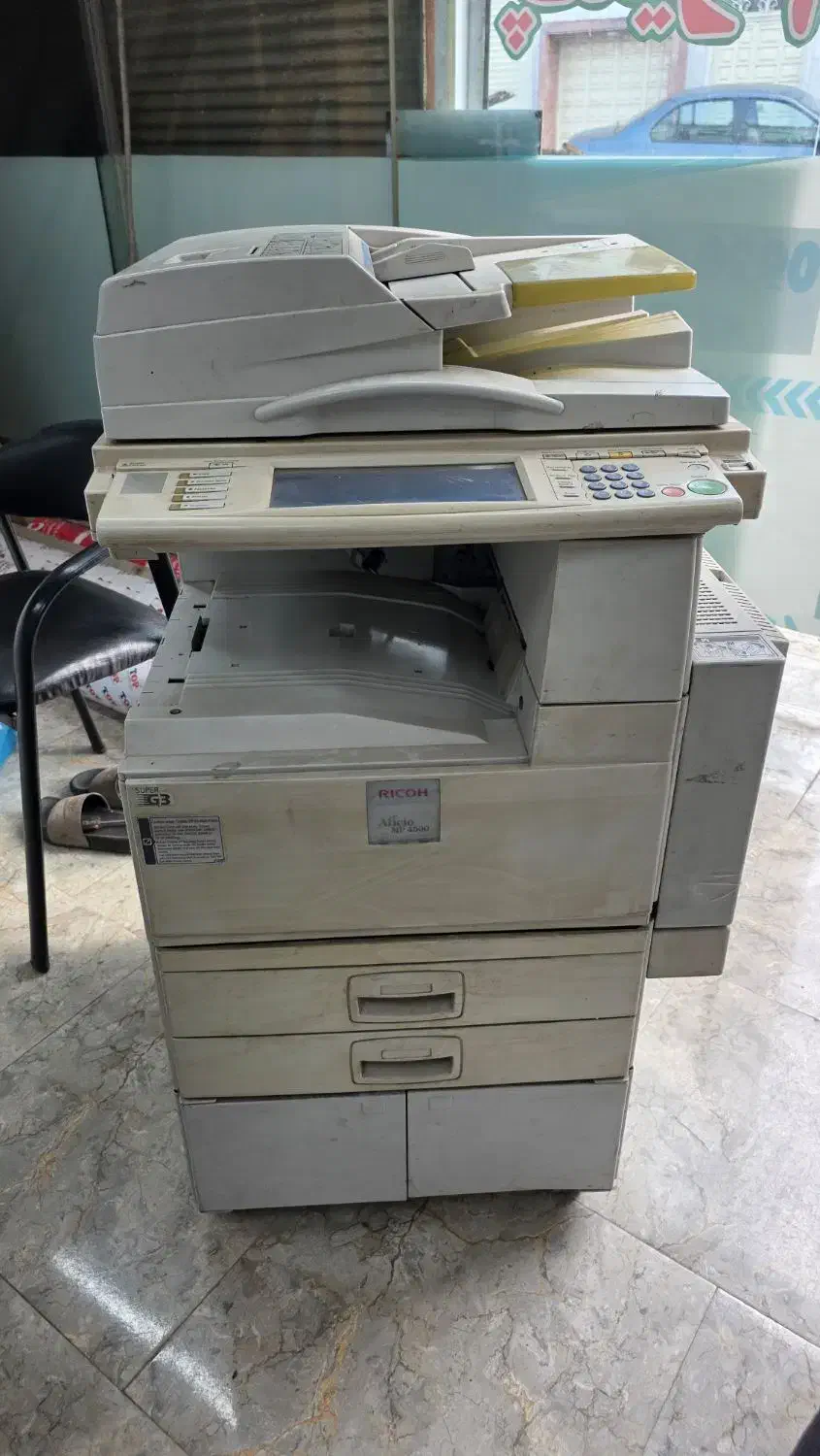 دستگاه سیاه سفید ریکو|پرینتر، اسکنر، کپی، فکس|رودسر, |دیوار