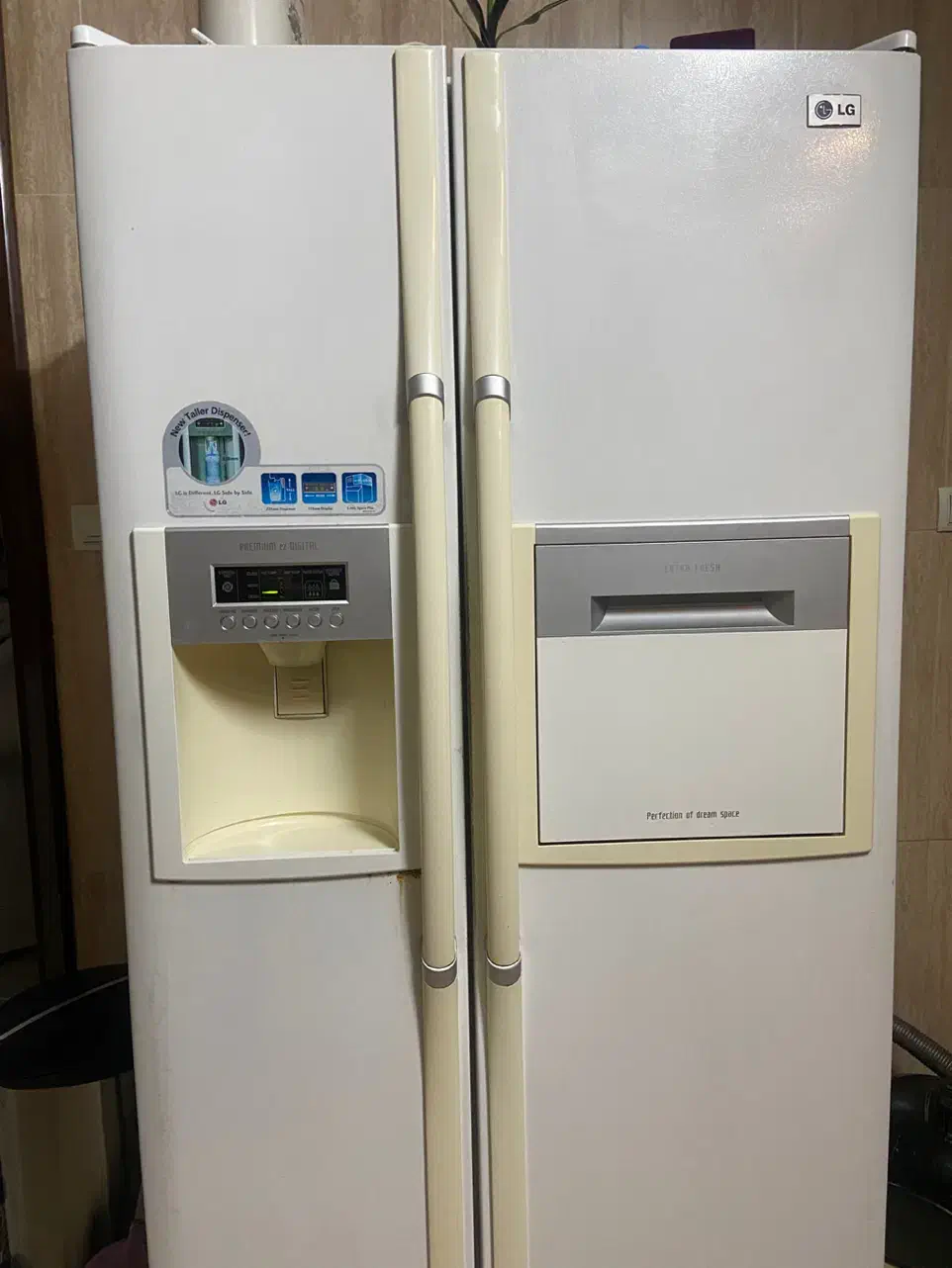 یخچال ساید ال جی اصل کره|یخچال و فریزر|مشهد, آزادشهر|دیوار