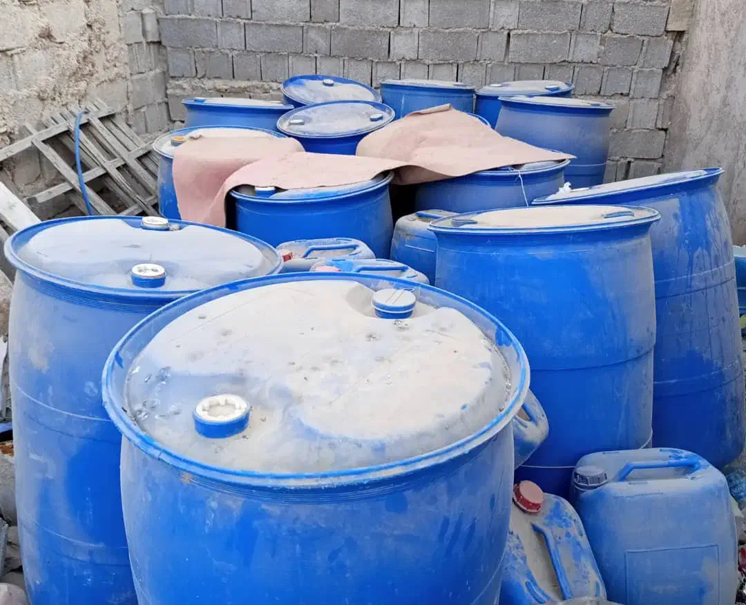 بشکه پلاستیکی|مصالح و تجهیزات ساختمان|برازجان, |دیوار