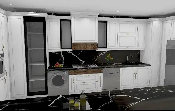 کابینت نئوکلاسیک کمددیواری|جاکفشی، کمد، دراور|تهران, هفده شهریور|دیوار