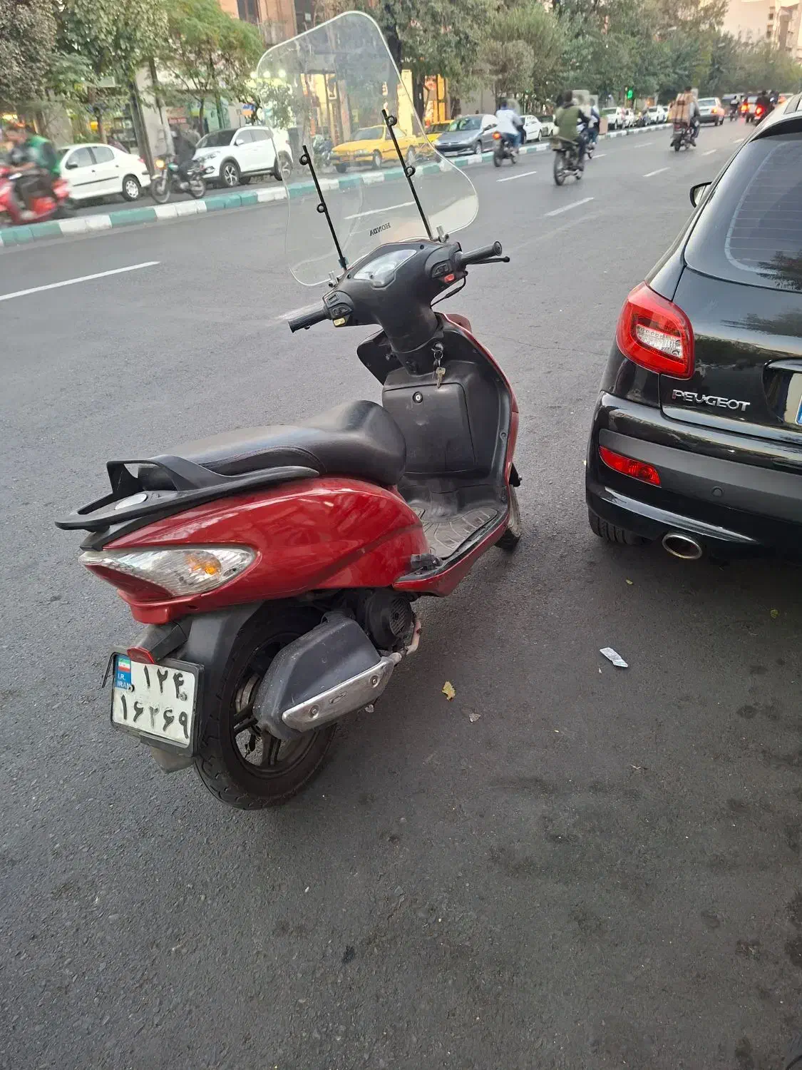 وگوو قرمز مدل ۹۵|موتورسیکلت|تهران, نارمک جنوبی|دیوار