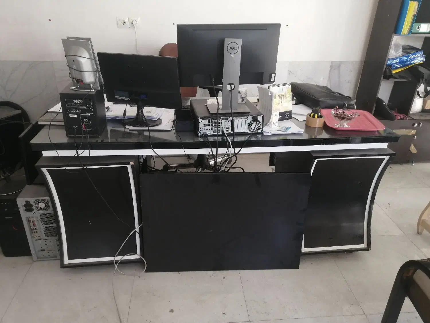 میز ال اداری با صندلی مدیریتی|دفتر کار|سبزوار, امیر کبیر|دیوار