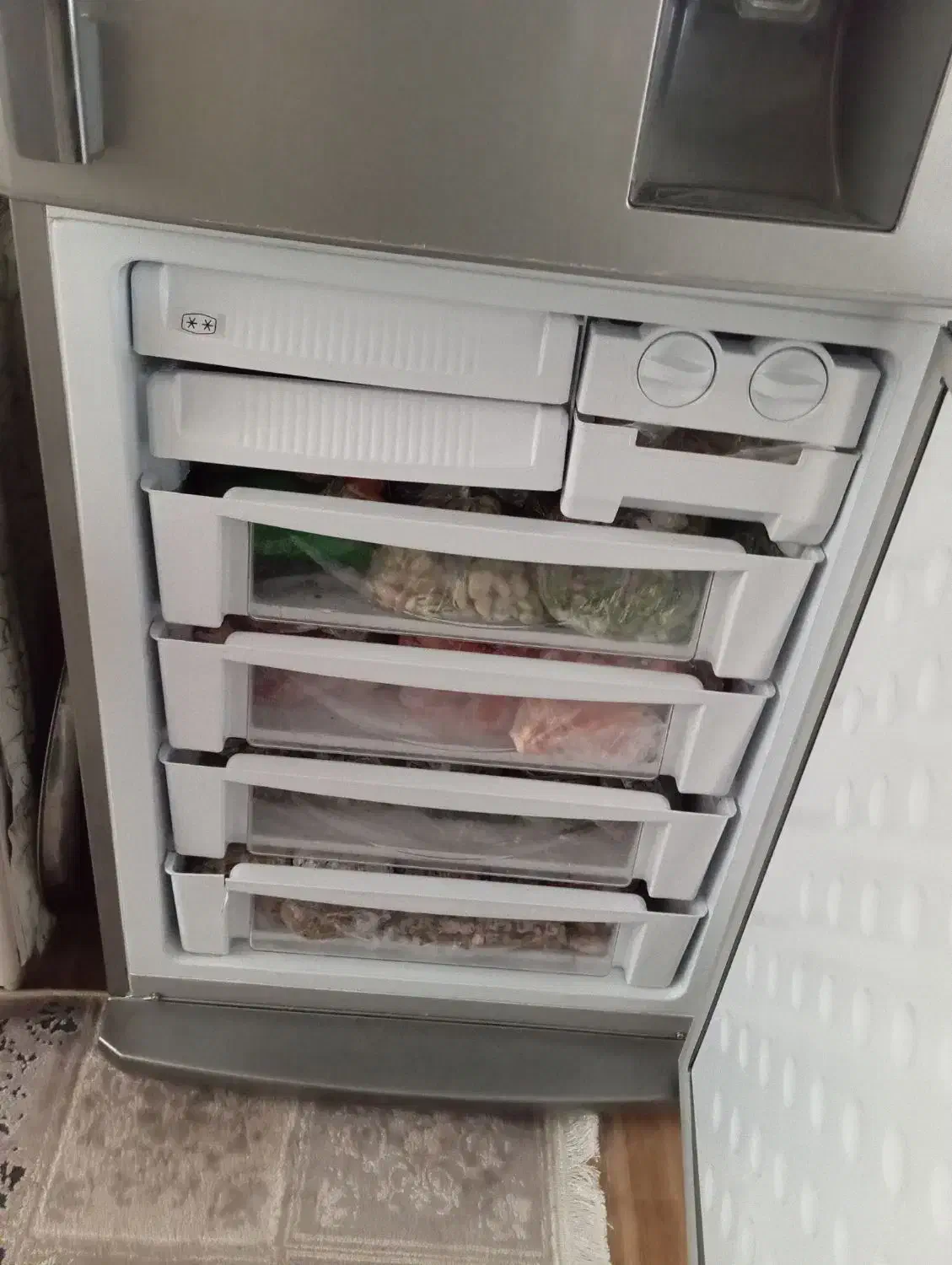 یخچال ازمایش|یخچال و فریزر|تاکستان, |دیوار