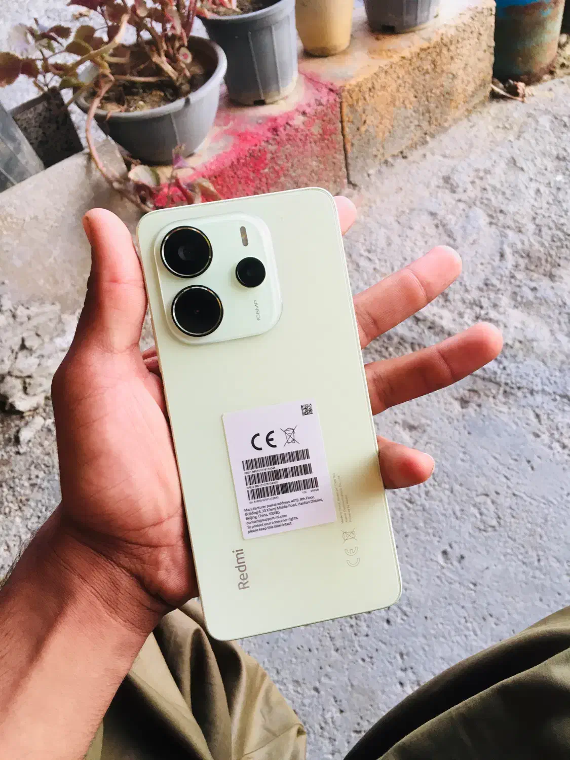 Redmi not 14|موبایل|قم, چهل درخت‎|دیوار