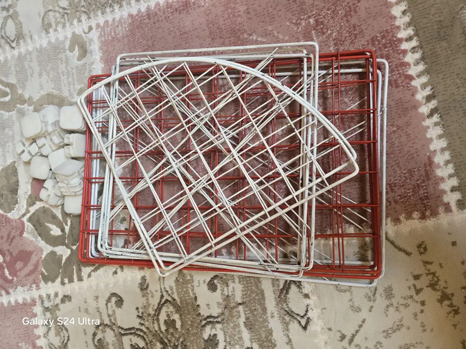 قفسه کتاب سه طبقه|کتابخانه، شلف، قفسههای دیواری|اصفهان, عسگریه|دیوار