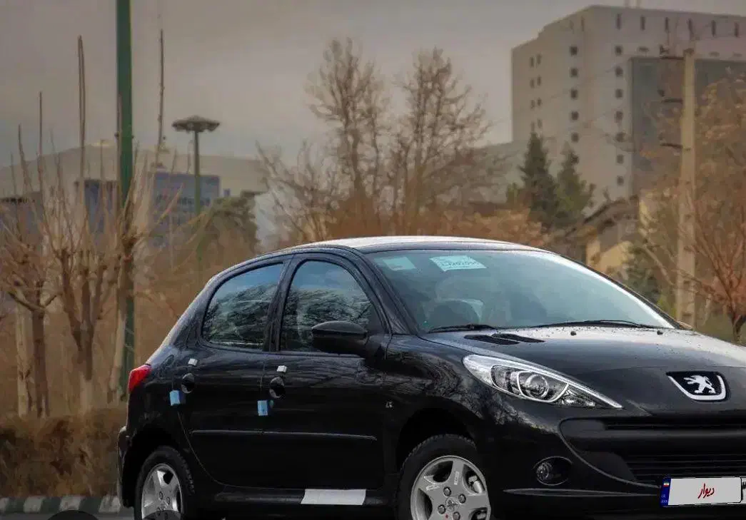 207 پانا مشکی با رینگ 1404|خودرو سواری و وانت|یزد, |دیوار