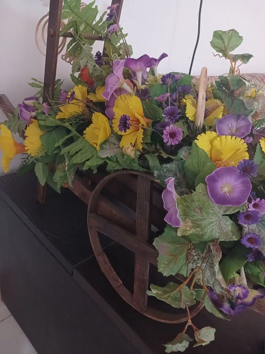 کالسکه گل مصنوعی|گل مصنوعی|بیرجند, |دیوار