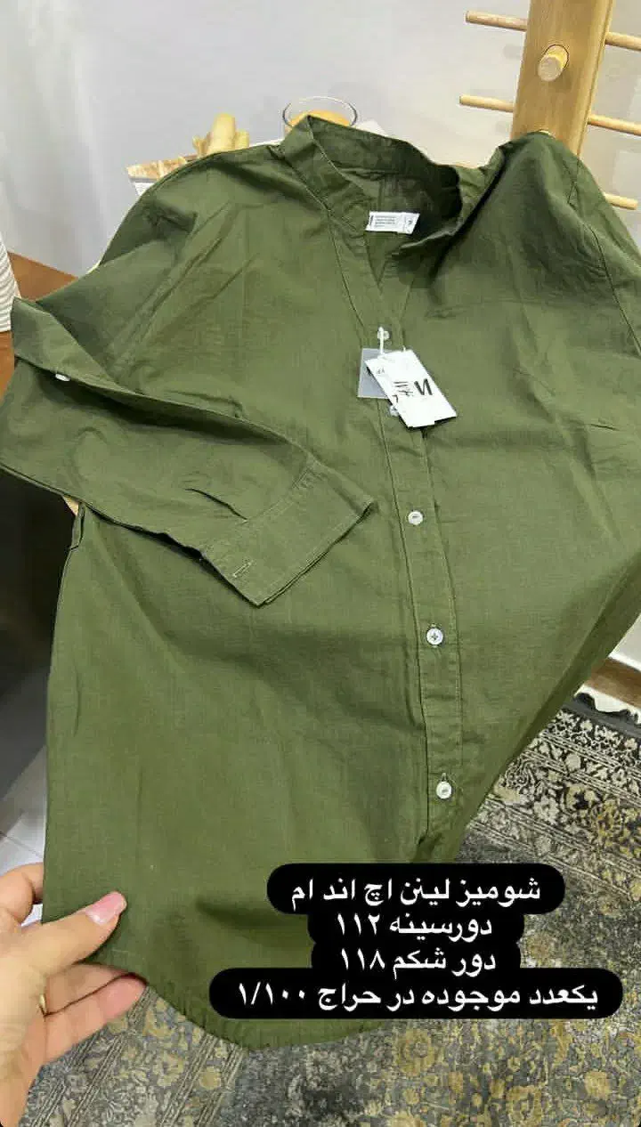 شومیز h&m سبز اصل|لباس|تهران, فرمانیه|دیوار