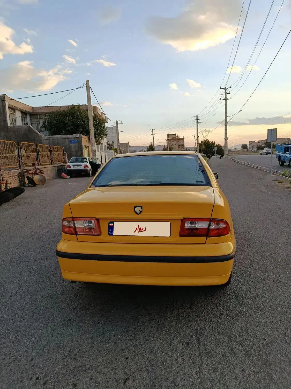 تاکسی سمند موتور ملی|خودرو سواری و وانت|خوی, |دیوار