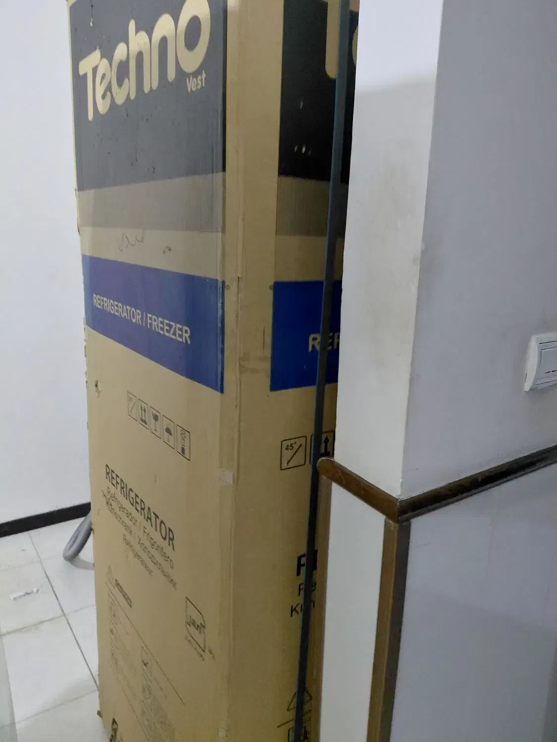 یخچال تکنو|یخچال و فریزر|فلاورجان, |دیوار