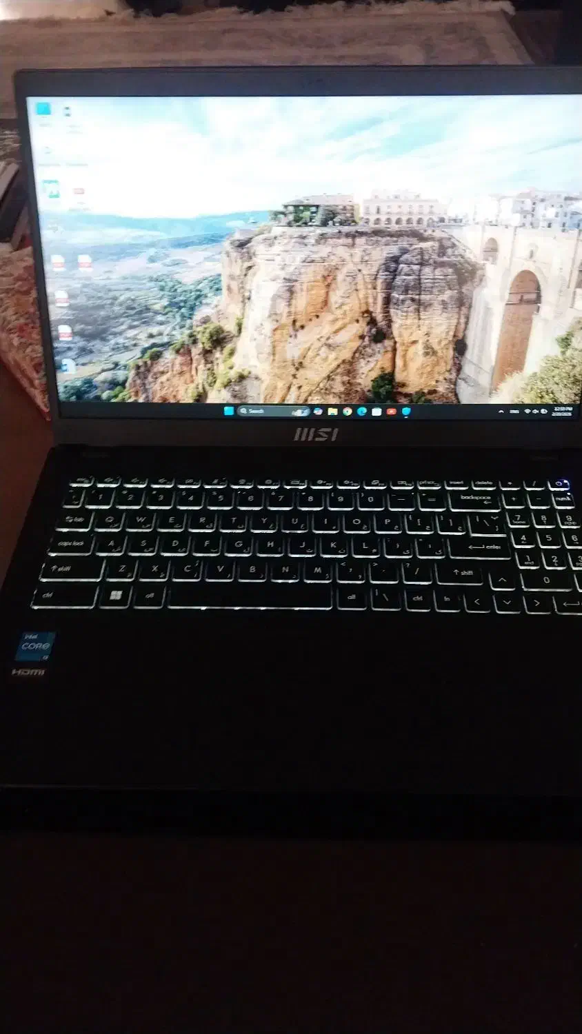 لپ تاپ msi modern 15|رایانه همراه|کرج, فاز ۴ مهرشهر|دیوار