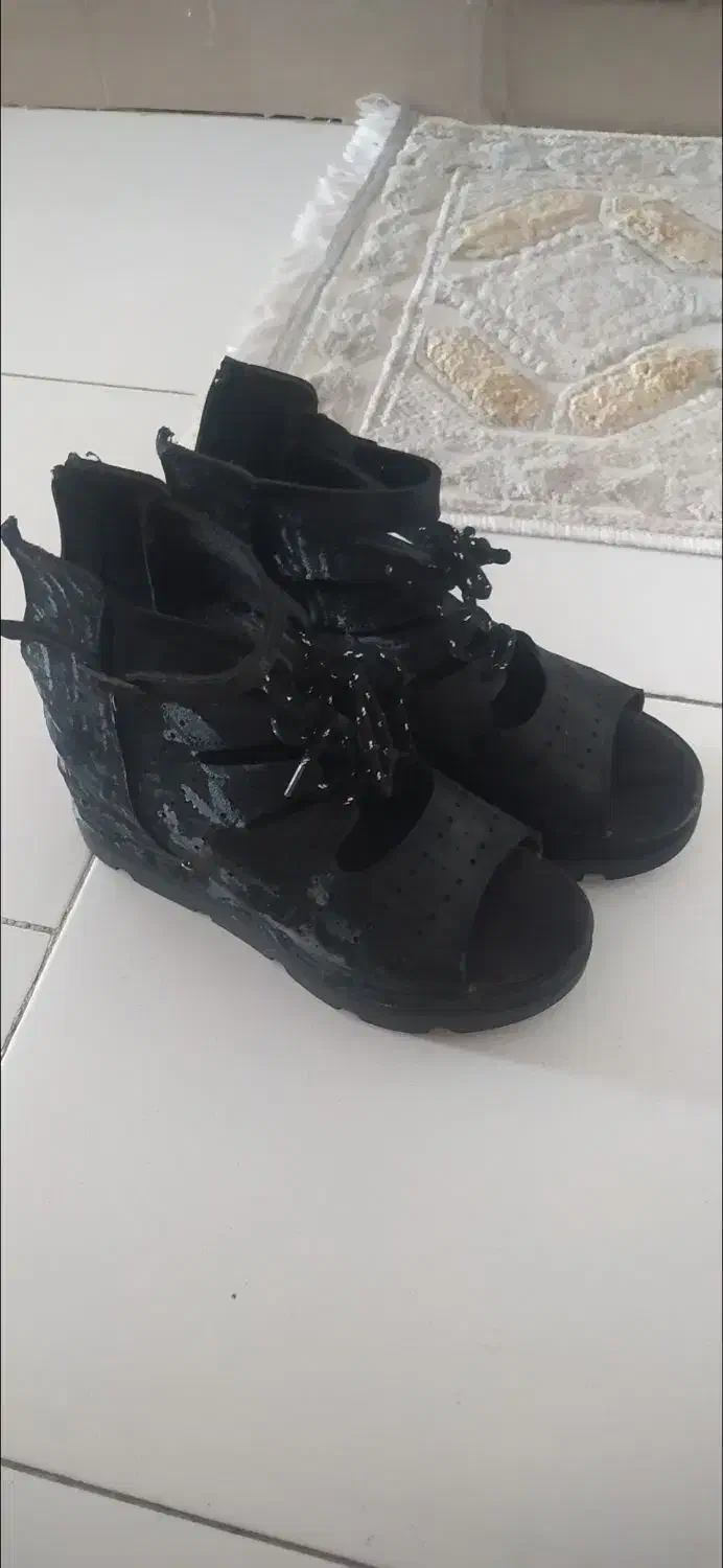 کفش صندل مجلسی پاشنه ده سانتی|کیف، کفش، کمربند|ملارد, |دیوار