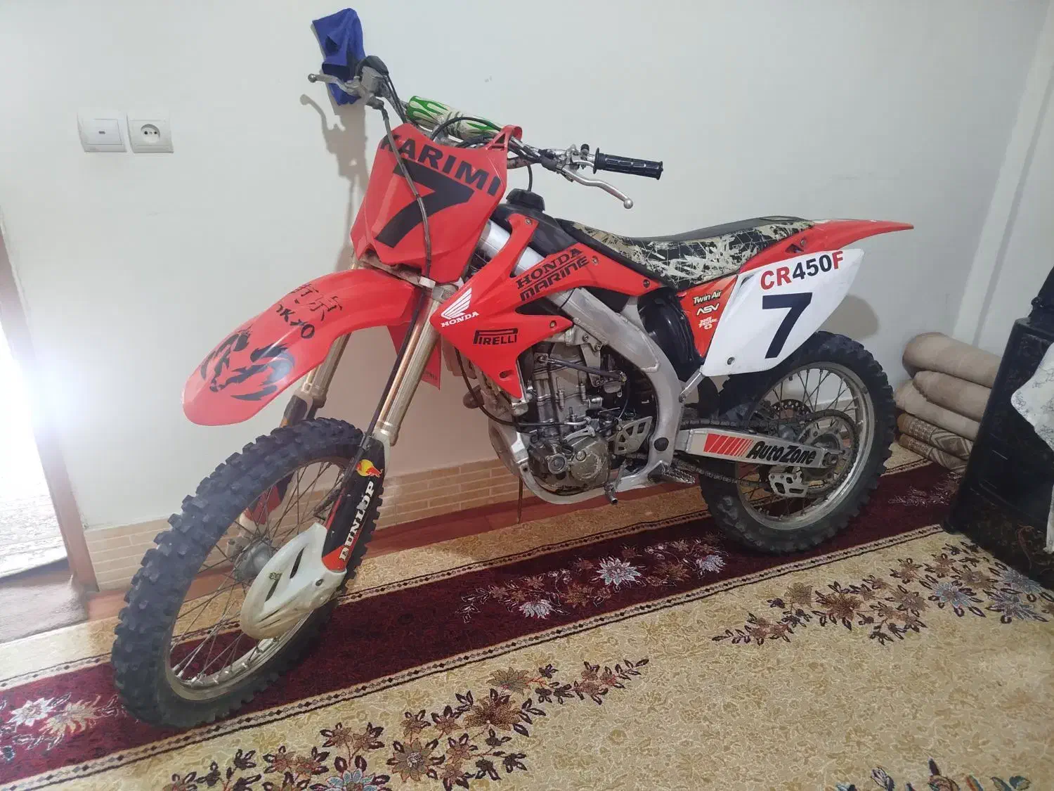 موتور کراس سی آراف 450|موتورسیکلت|ازنا, |دیوار