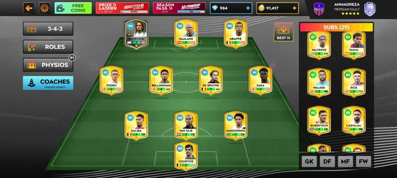 اکانت دریم لیگ|کنسول، بازی ویدئویی و آنلاین|کاشان, فاز ۲ ناجی آباد|دیوار