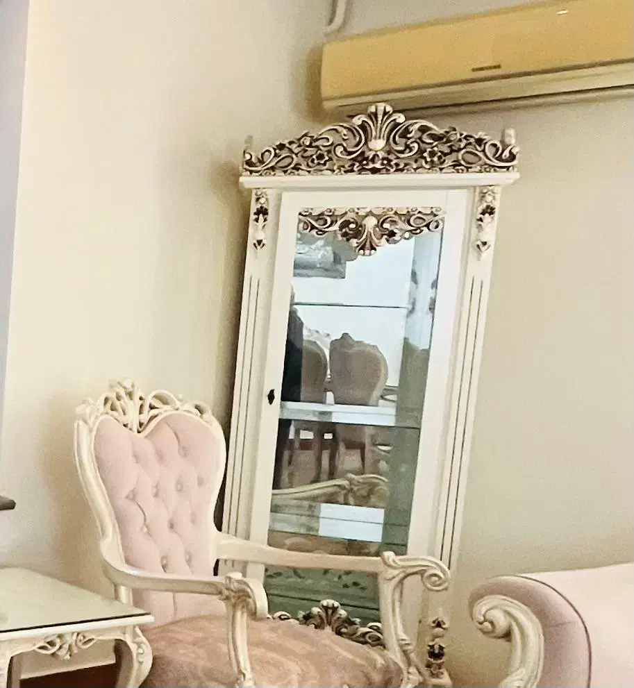 بوفه ویترین تمیز نو تخفیف ویژه|بوفه، ویترین، کنسول|رشت, استادسرا|دیوار