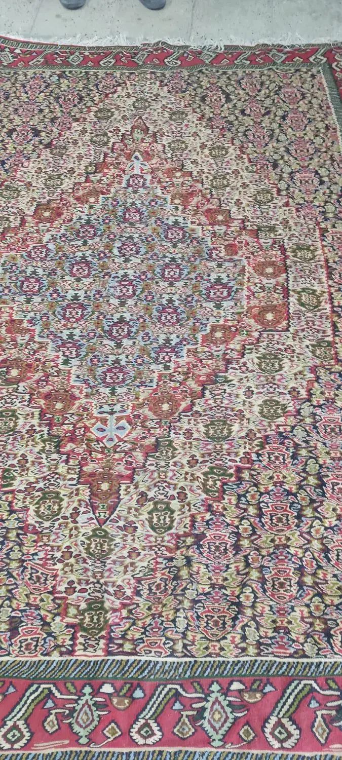 گلیم سنه کردستان|گلیم، جاجیم، گبه|ری, دولتآباد|دیوار