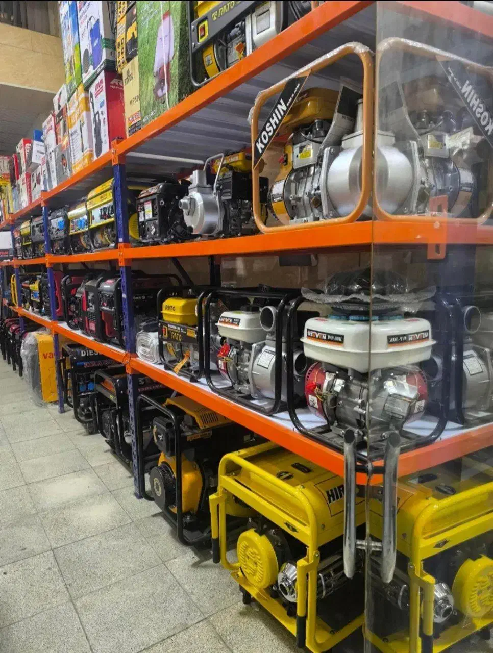 موتور ژنراتور راتو ۳ کیلووات سیم پیچ مس موتور برق|ماشین‌آلات صنعتی|تهران, استاد معین|دیوار