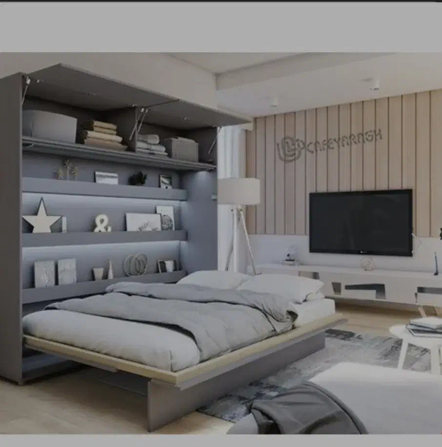 کلاف تخت تاشو|تخت و سرویس خواب|شاهین‌شهر, چمران|دیوار