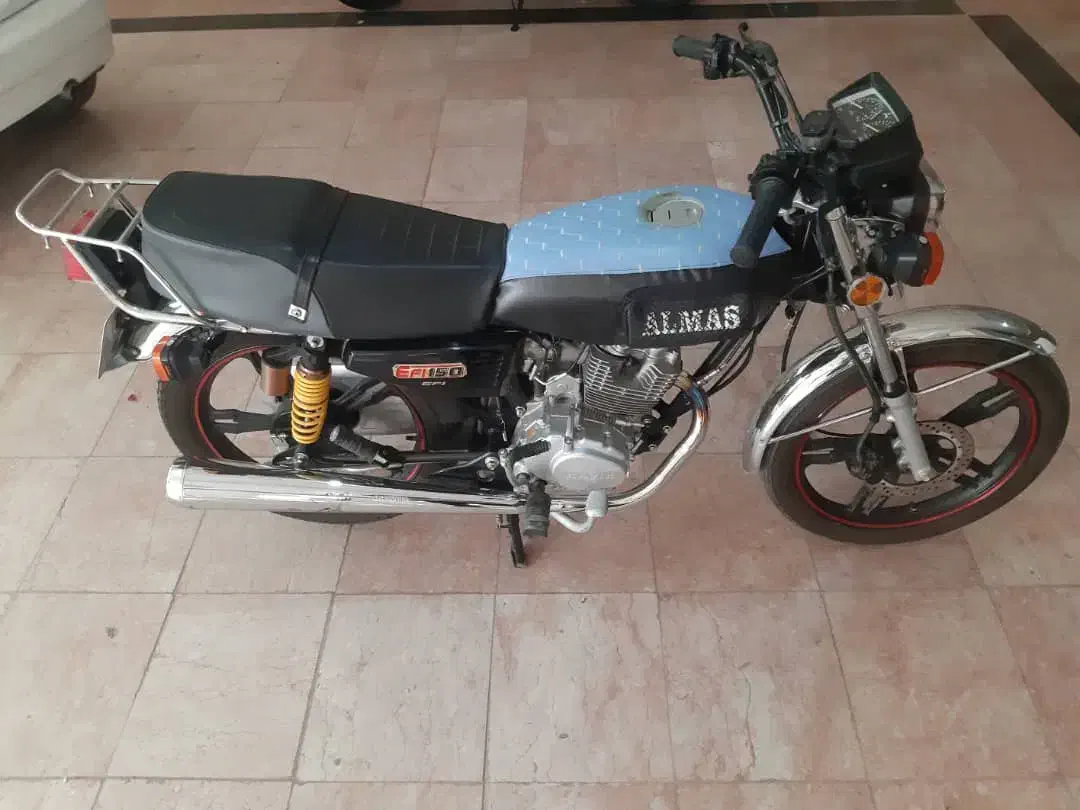 موتور efi150 cc کویر موتور رینگ اسپرت استارتی دیسک|موتورسیکلت|اصفهان, کشاورزی|دیوار