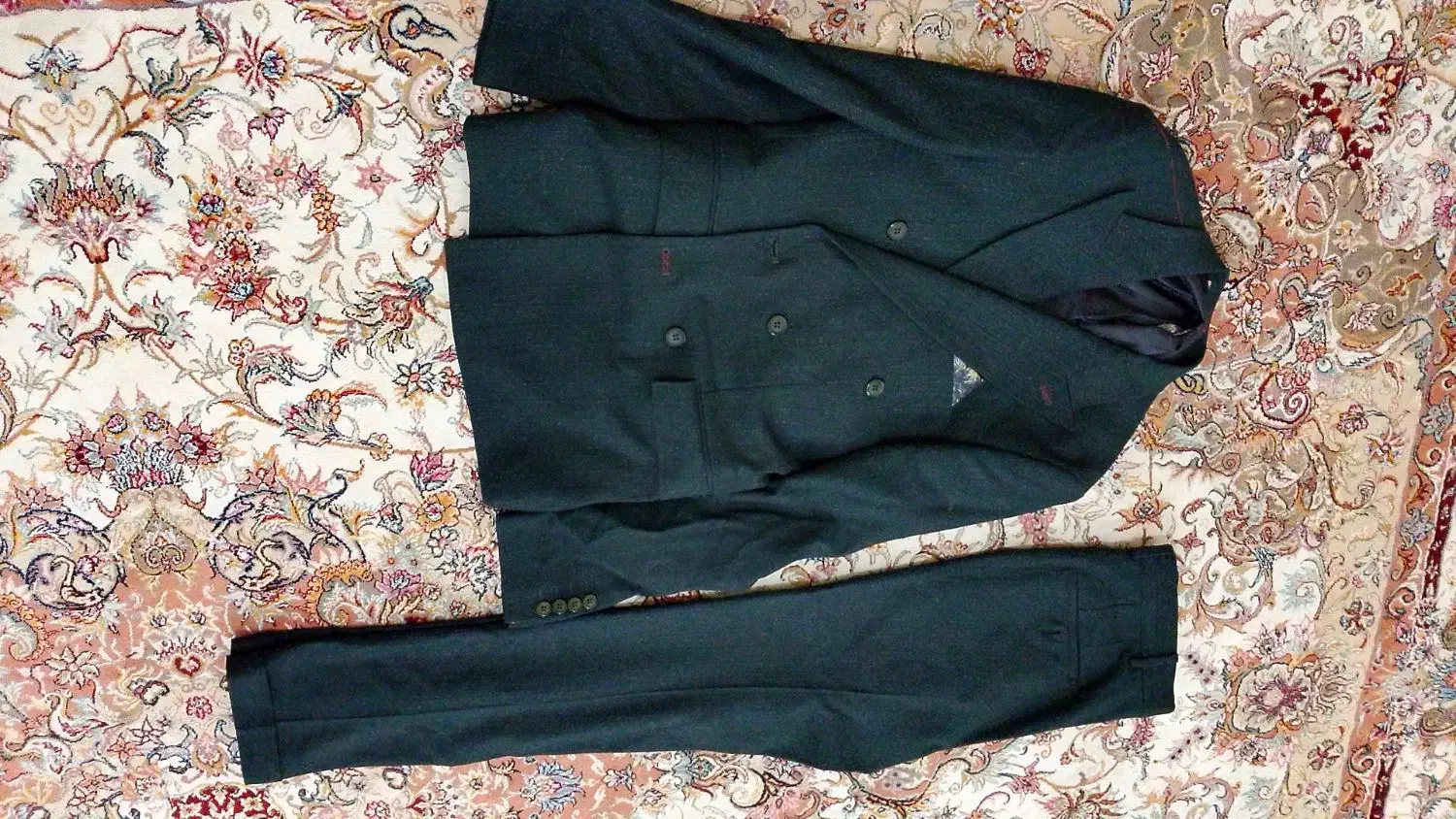 کت شلوار کلاسیک سبز تند|لباس|پیرانشهر, |دیوار