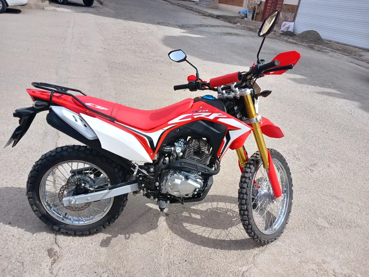 فروش موتور تریل|موتورسیکلت|سارال, |دیوار