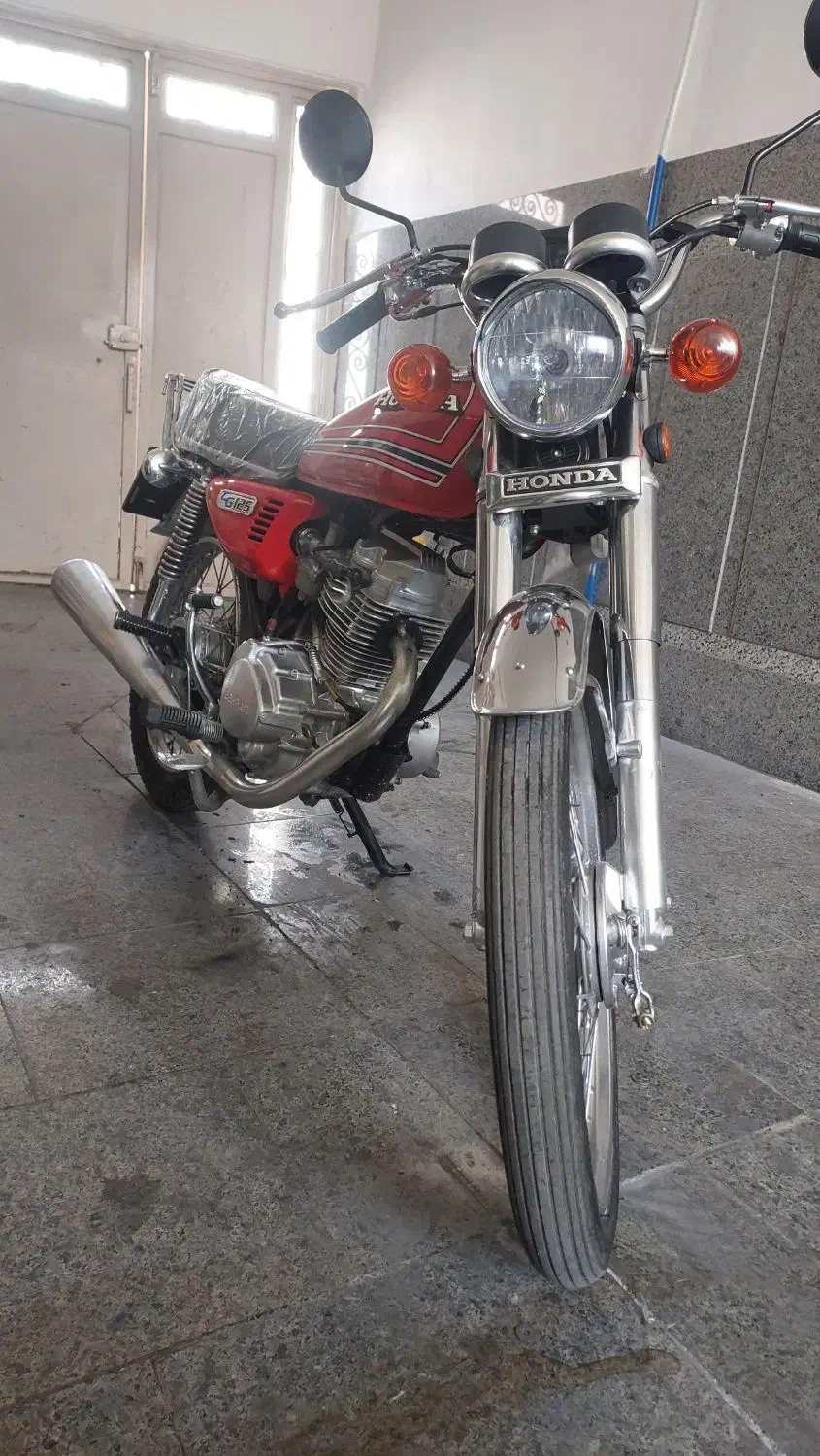 موتور ۱۲۵ چراغ گرد مزایده|موتورسیکلت|نقده, |دیوار