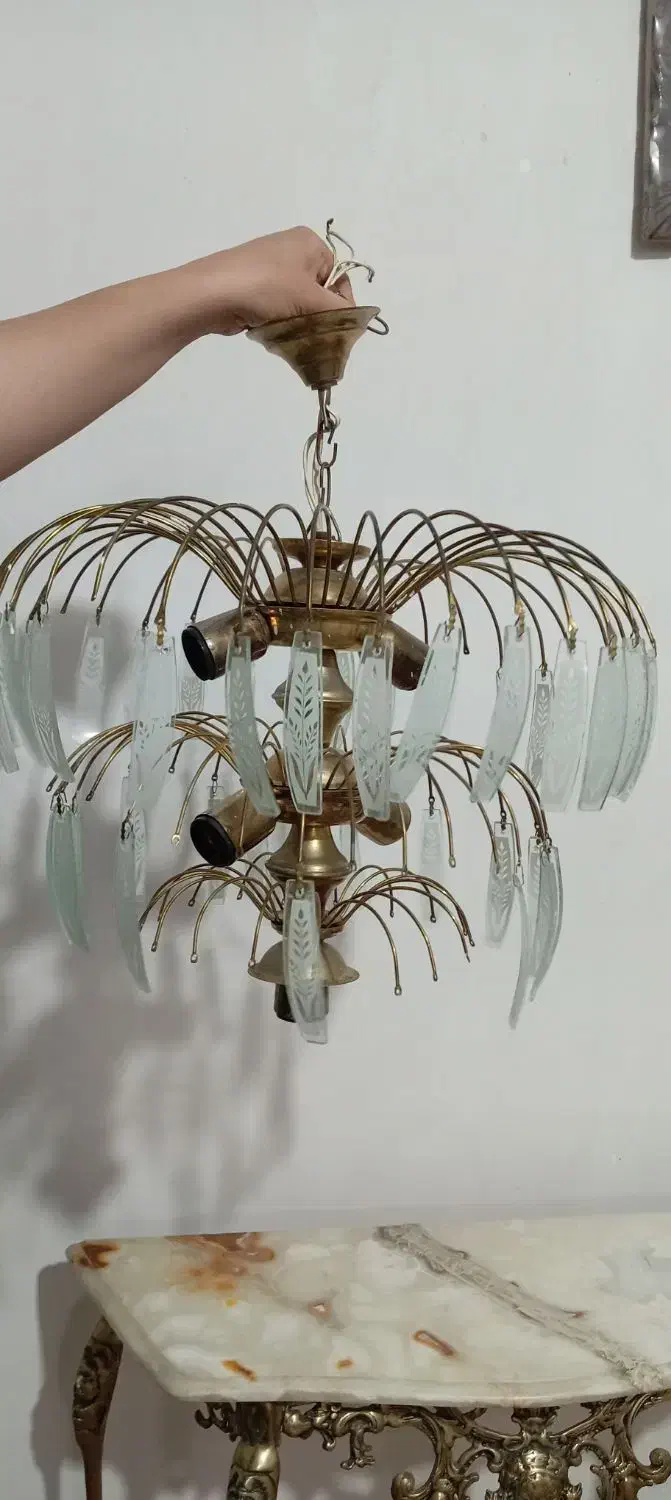 لوستر|لوستر و چراغ آویز|تبریز, |دیوار