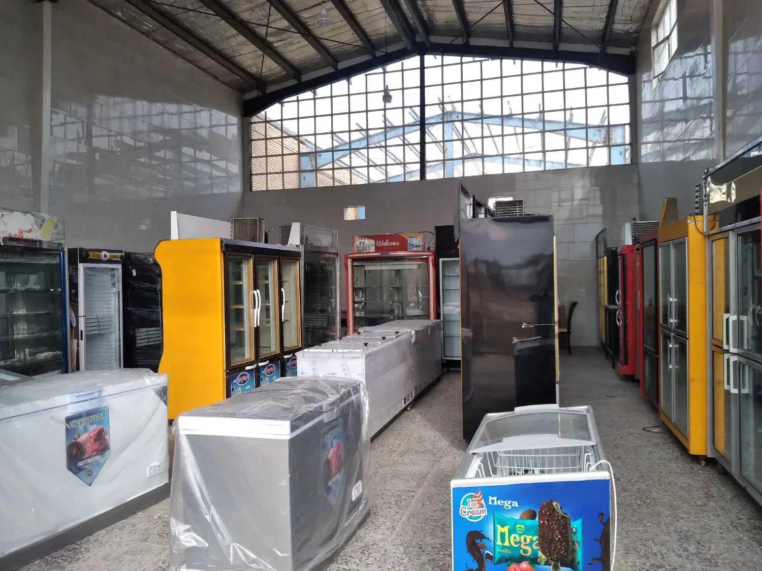 یخچال فریزر فروشگاهی دست دوم نو|فروشگاه و مغازه|شیراز, شهرک صنعتی شیراز|دیوار