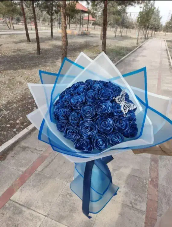 انواع گل روبانی|گل مصنوعی|بوکان, |دیوار