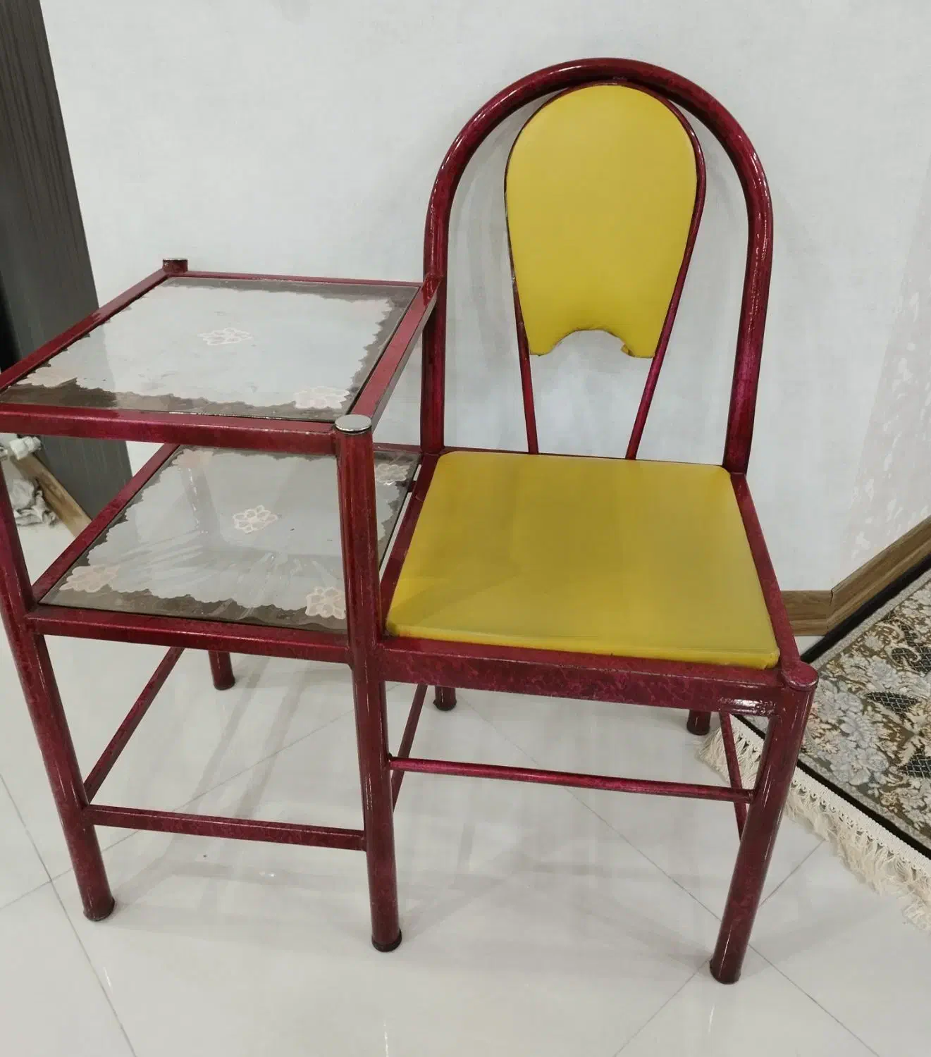 میز تلفن با صندلی|میز تلفن|محمدشهر, محمدشهر|دیوار