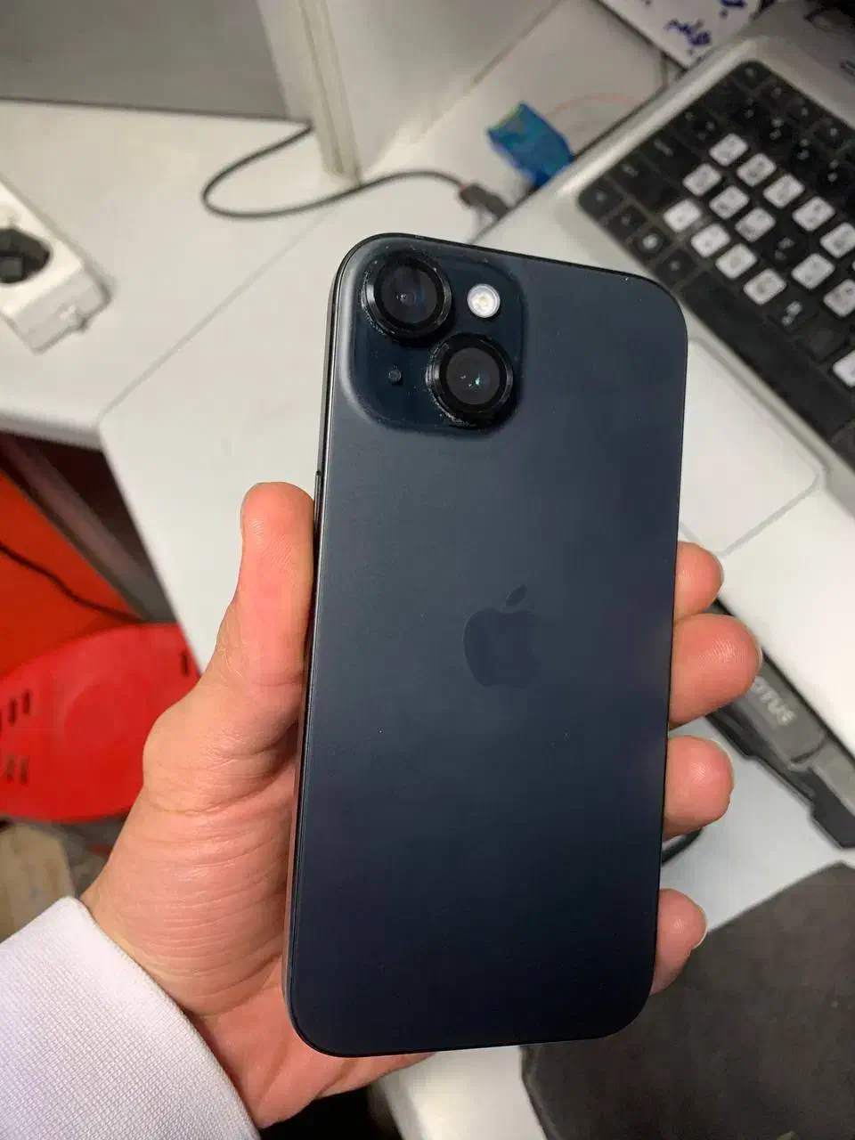 آیفون ۱۵نرمال مشکی گرافیت|موبایل|تهران, تهرانپارس غربی|دیوار