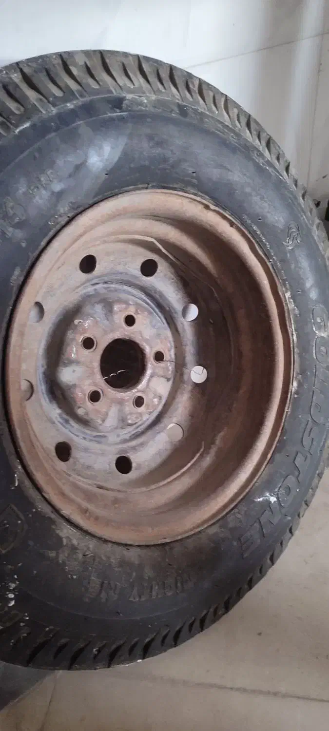 لاستیک.مزدا و تویوتا. با دو عدد تویوپ .زیر صفری|قطعات یدکی و لوازم جانبی|بیرجند, |دیوار