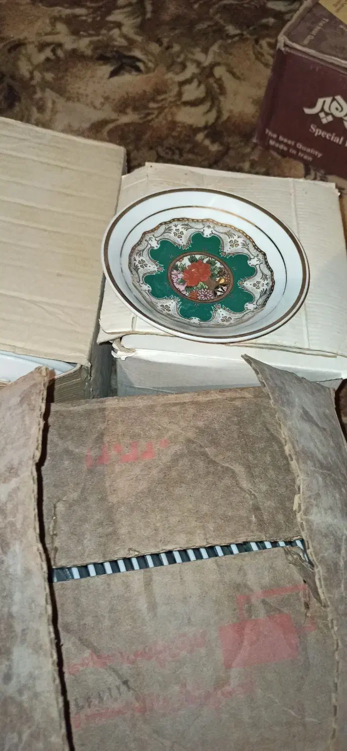 نعلبکی ژاپنی، پلو پز، چرخ خیاطی، کاسه قدیمی کاپشن|کلکسیون اشیاء عتیقه|میبد, |دیوار