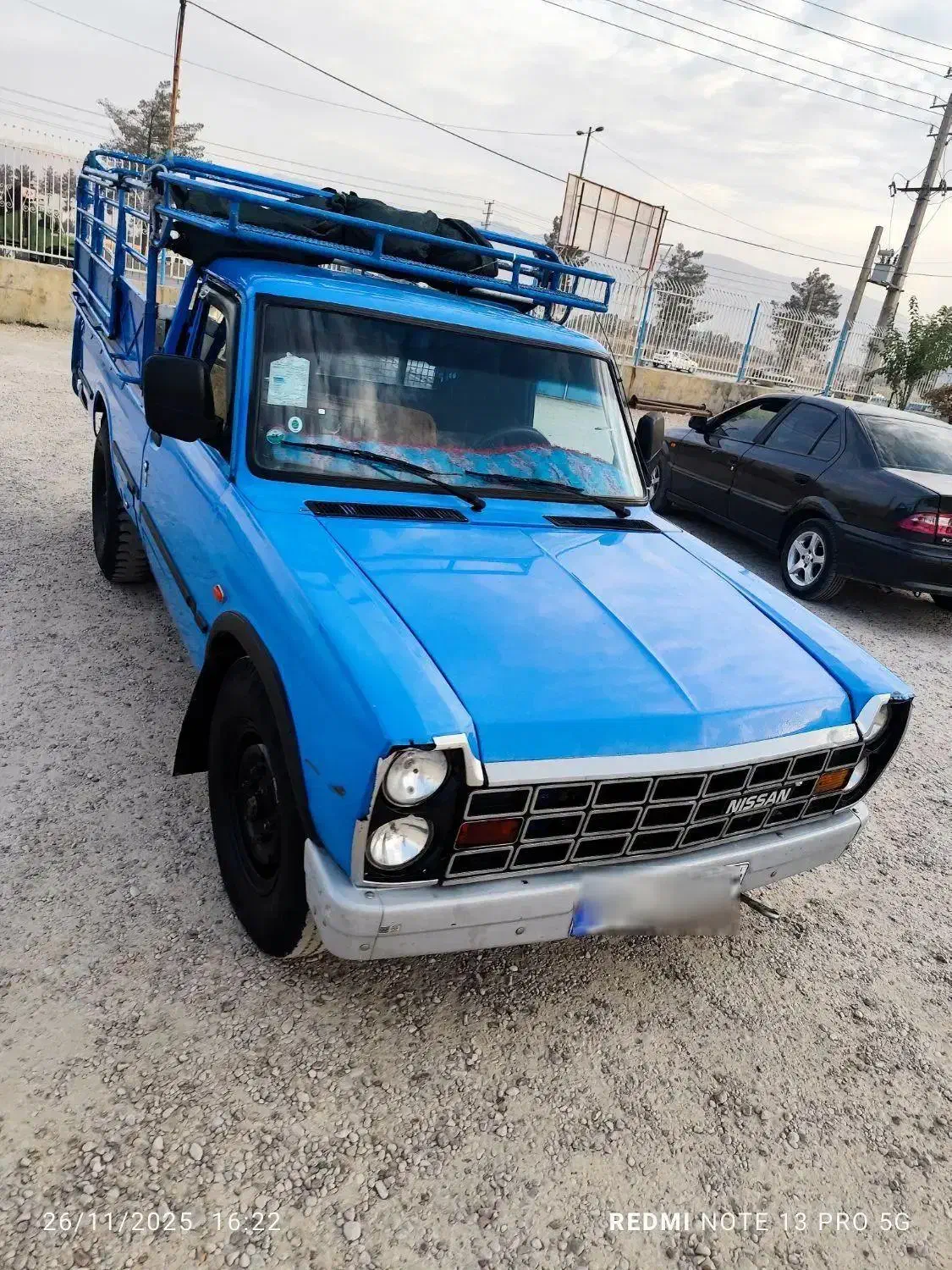 وانت نیسان مدل 1400 دوگانه کارخانه آپشنال|خودرو سواری و وانت|زرقان, |دیوار