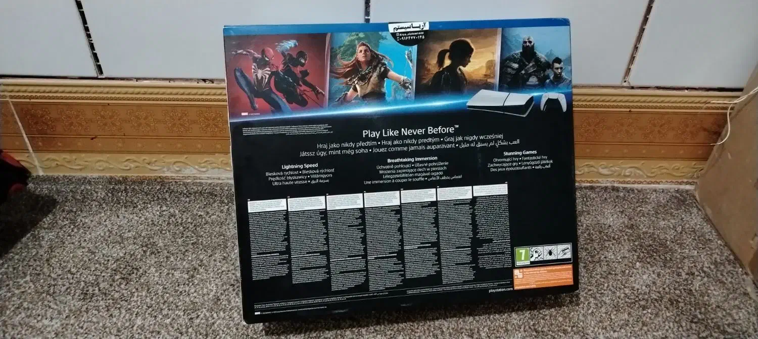 پی اس 5 پلمپ باز نشده آنباکس نشده .سفارش اروپا|کنسول، بازی ویدئویی و آنلاین|بندر ماهشهر, |دیوار