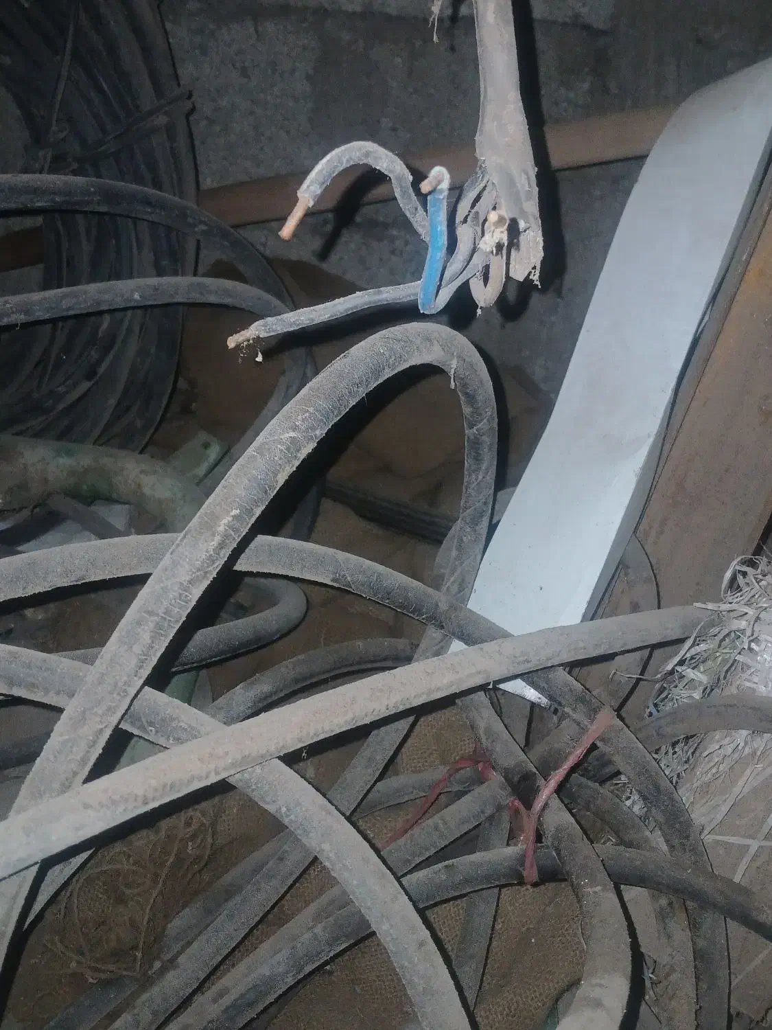 کابل برق ۱۰ ×4 سه رنگ شرکت سمنان|عمدهفروشی|طاهرگوراب, |دیوار