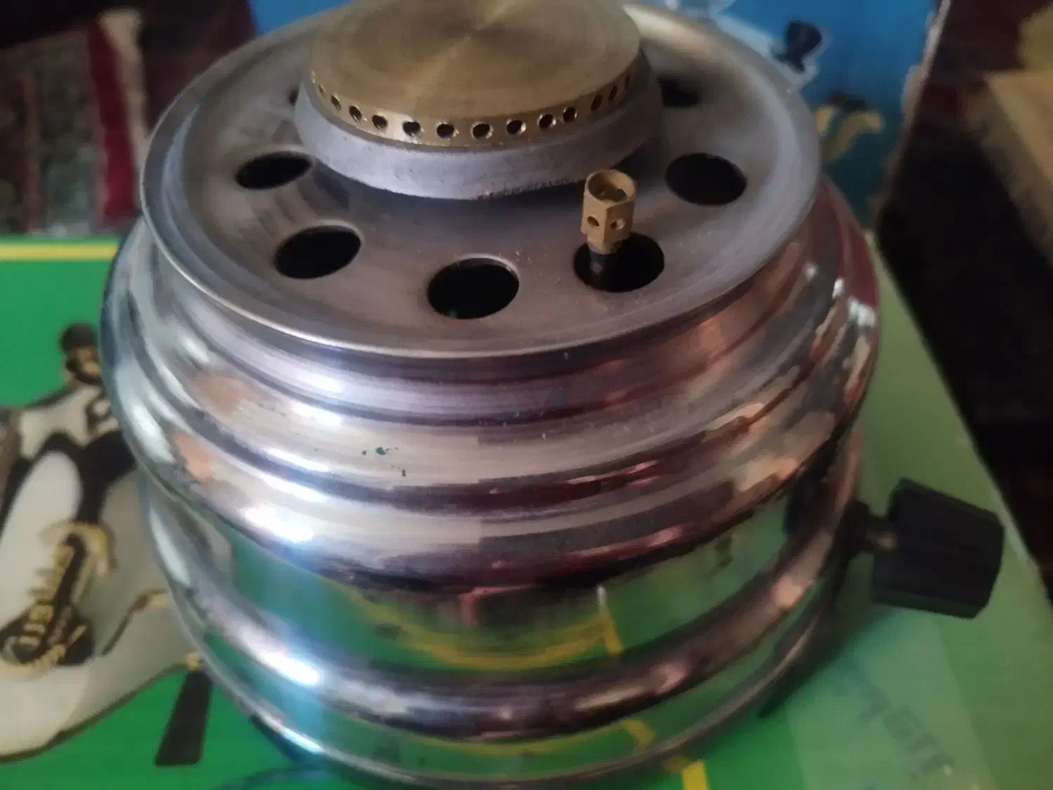 سماور گازی 4/5لیتری نو|سماور، چای‌ساز، قهوه‌ساز|مشگین شهر, |دیوار