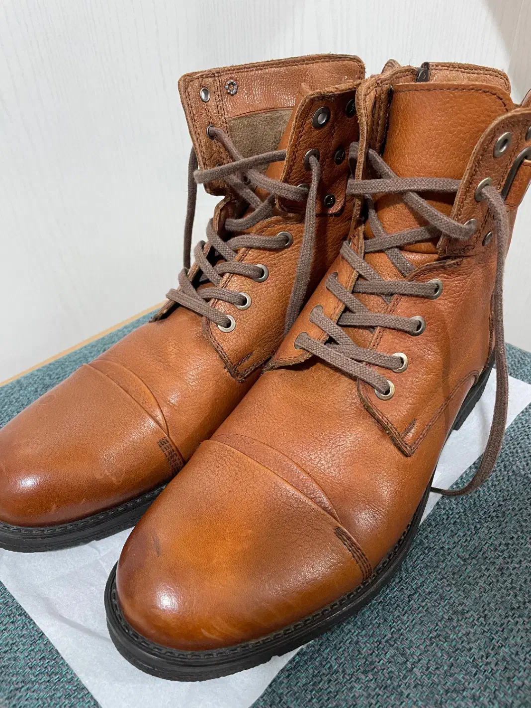 بوت عسلی مردانه سایز 42 و 43|کیف، کفش، کمربند|تهران, شهرک فردوس (حسینی)|دیوار