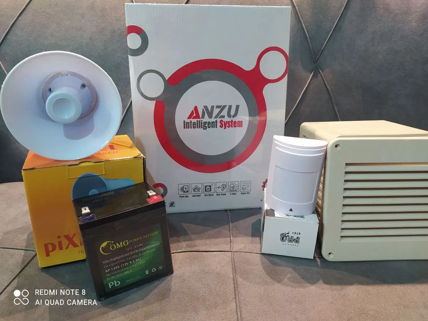 پک های دوربین مداربسته دیددرشب رنگی دزدگیردرب جکی|دوربین مداربسته|اسفراین, |دیوار