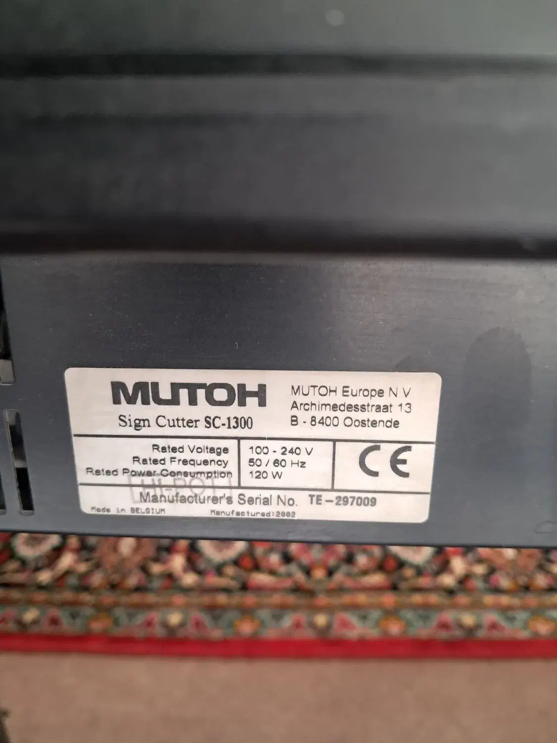 کاتر پلاترmutohسری sc1300|پرینتر، اسکنر، کپی، فکس|تیران, |دیوار