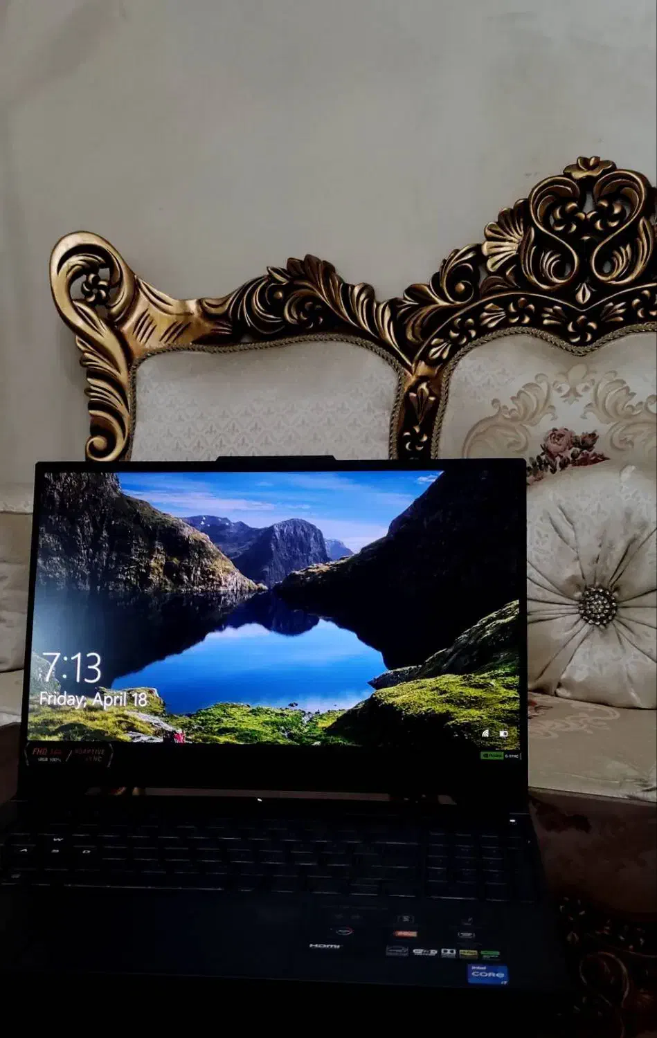 لپ‌تاپ گیمینگ ایسوس مدل FX570ZI|رایانه همراه|قدس, شهر‌قدس|دیوار