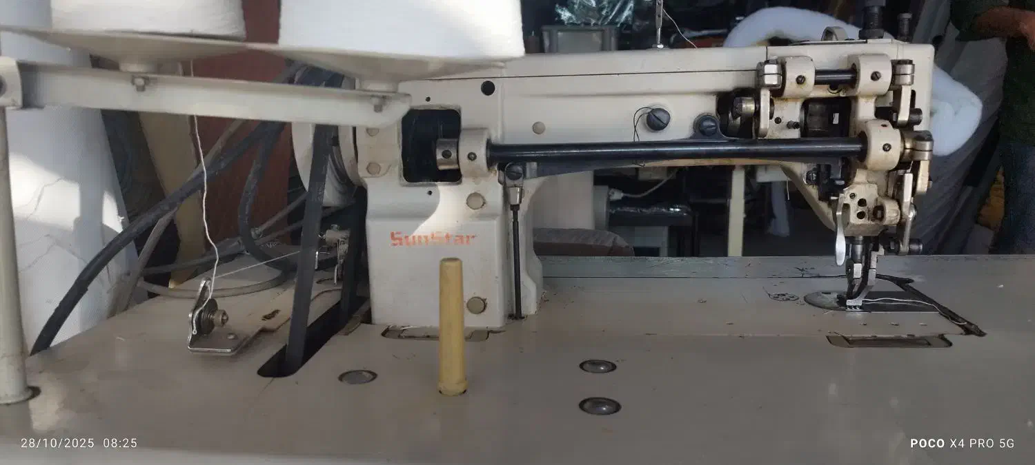 فروش چرخ دوپایه سان استار نیم روغن درجه یک|چرخ خیاطی و ریسندگی|داراب, |دیوار