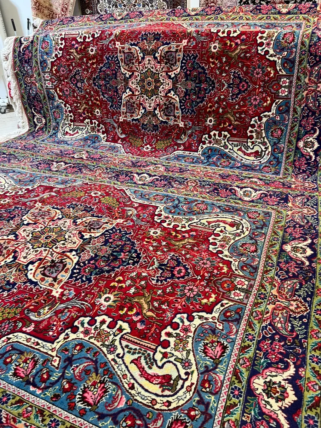جفت فرش ۶ متری دستباف|فرش|تهران, شهرک مخابرات|دیوار
