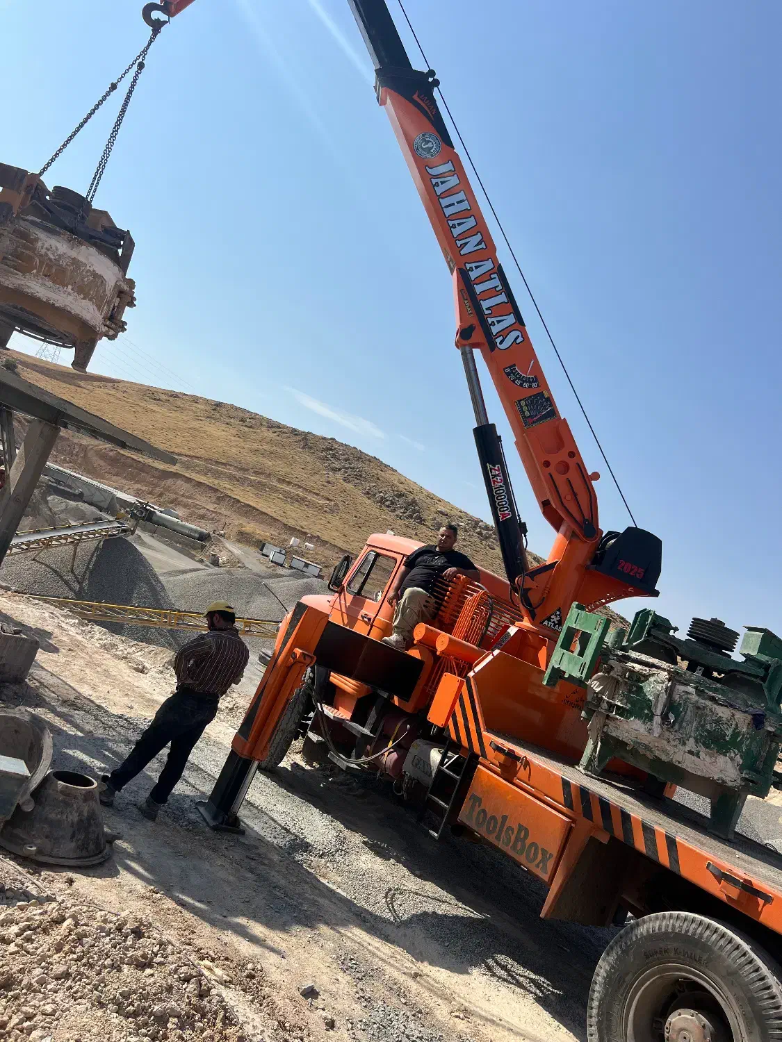 جرثقیل ده تن|خدمات حمل و نقل|خرمآباد, |دیوار