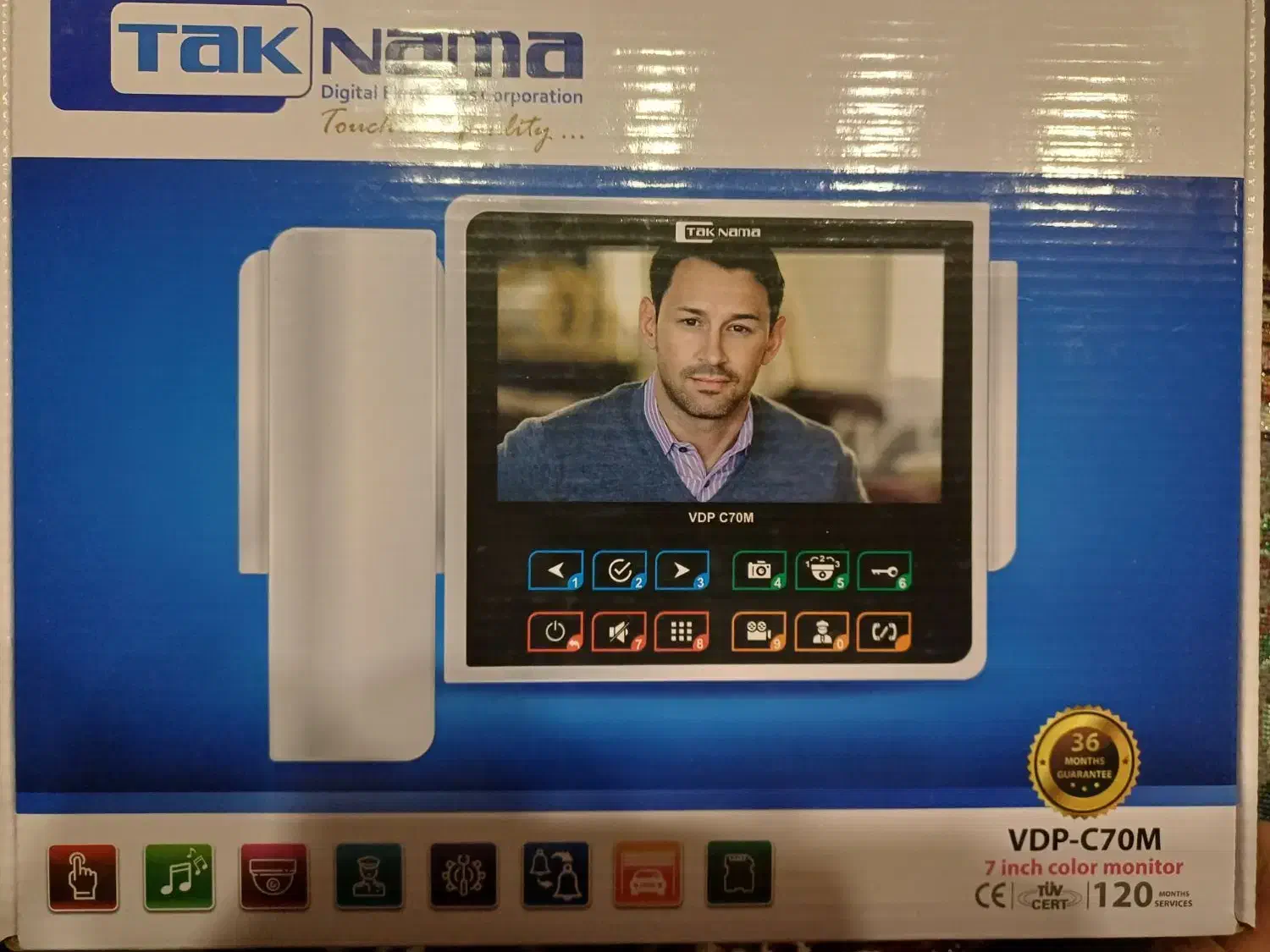 آیفون تک نما مدل C70M با 3 سال گارانتی ،|دوربین مداربسته|اندیشه, اندیشه فاز ۳|دیوار